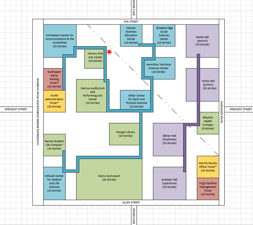 SJU Campus Map | Boomtown Heroes Wiki | Fandom