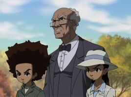 Huey, Riley, and Granddad