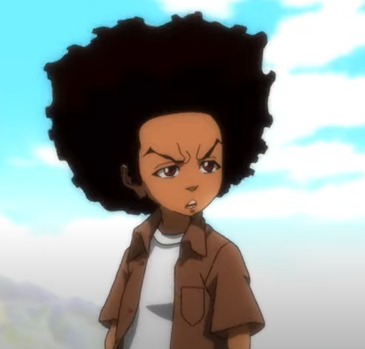 boondocks huey samurai drawings