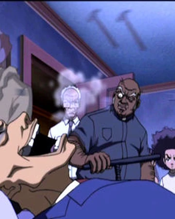 Stinkmeaner Strikes Back The Boondocks Wiki Fandom I am frequently asked for 'behind the scenes' footage. stinkmeaner strikes back the
