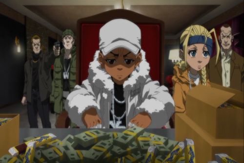 the boondocks riley gangster