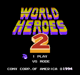 world heroes 2 nes