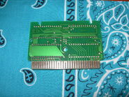 Back of the Famicom PCB.