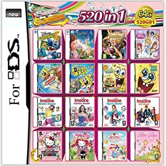 Nintendo ds 520 in 1 sales game list