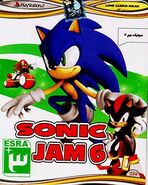 A PlayStation 2 copy of Sonic Jam 6 from Iran. It uses the PS2-based Sega Mega Drive emulator PGen to run the game via ROM.