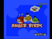 Anger Birds - Title Screen