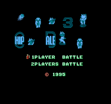 Chip and sale dale 3 nes