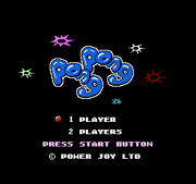 Title screen.