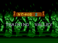 The Training Valley level.