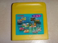 A 31-in-1 Sachen multi featuring the Rocman X Gold version and cover art that was not used anywhere else.