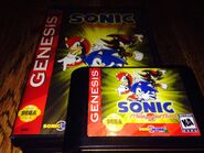 Alternate cover and cart (originally a fan made cover, was later used by the pirates that sold the game).