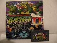 Teenage Mutant Ninja Turtles II: The Arcade Game cartridge.