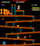 Crazy Kong II's gameplay.