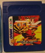 The King of Fighters 2002 cartridge.
