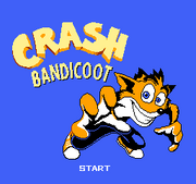Crash Bandicoot (Famicom) Title screen
