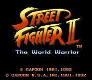 Street Fighter II Title