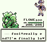 Blue's reaction to losing the final battle