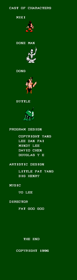 Mickey Mania 7 Credits