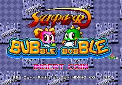 JOGO MEGA DRIVE - BUBBLE BOBBLE