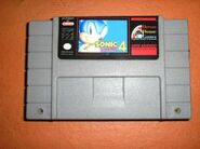 Sonic 4 SNES cart