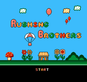 Title screen.