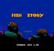 Fish Story NES Title Screen