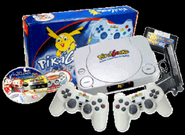 PikaGame as listed on a Thai marketplace. This iteration sports analog, more akin to the PS2.