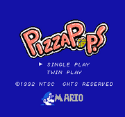 Pizza Pop Mario-title