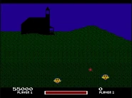 A few monsters' heads the player must shoot for bonus points in the 'Talisman Bonus Round'.