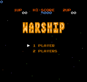 Title screen.