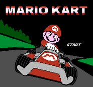 Mario kart nes