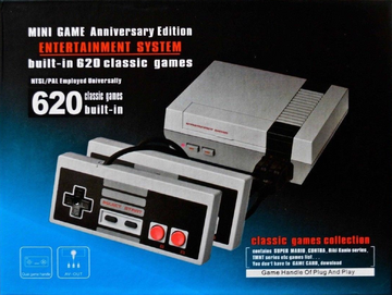 Mini nintendo 620 games list top
