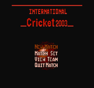 CricketWorldCup2003-MainMenu.png (3 KB) Title/menu screen.