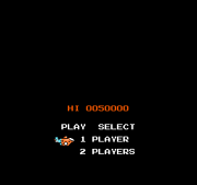 Title screen.