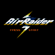 Air Raider - Title Screen