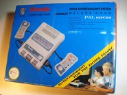 Dendy Classic's box (with the Steepler's logo on it). Photo by Valera Kibiks.