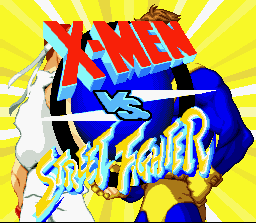 xmen vs street fighter snes