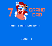 7 Grand Dad Title screen