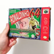 Ronaldinho's Soccer 64 1998 Original Case