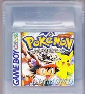 Pokémon Diamond cartridge.