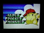 Super Pocket Monster's title screen.