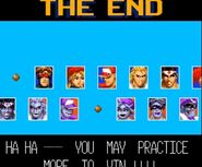 KOF 2000 ending.