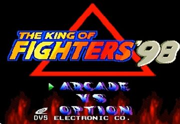 Logo The King Of Fighters 98, sty fx