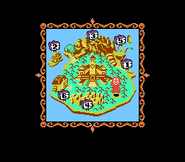 The map screen.