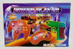 Vintage Power Player Super Joystick & Power Gun Power Player TV Game  XA-76-1E
