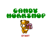 Candy Workshop Title Screen