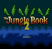 The Jungle Book 2 Title screen