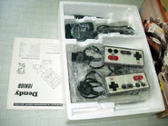 Dendy Junior's peripherals and manual. Photo by andrey228.