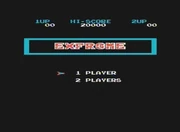 Title screen.