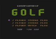 Title screen.